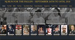 Desktop Screenshot of njrunforthefallen.org