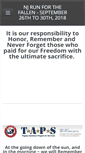 Mobile Screenshot of njrunforthefallen.org