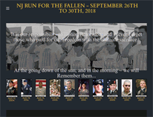 Tablet Screenshot of njrunforthefallen.org